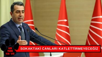 CHPli Erhan Adem Sokaktaki Canları Katlettirmeyeceğiz Dedi ve